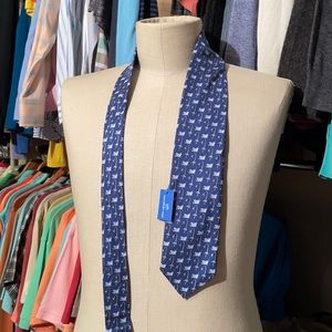 (New) Southern Tide Tie / Blue / Silk